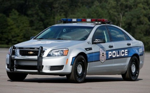 Chevrolet SS Police front