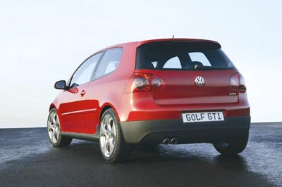2005 Volkswagen Golf GTI rear