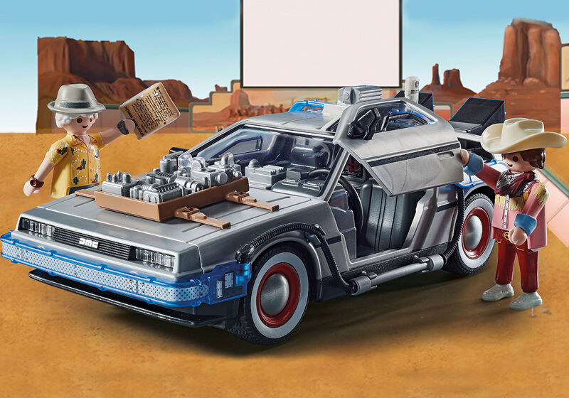 playmobil back to the future DeLorean 1955