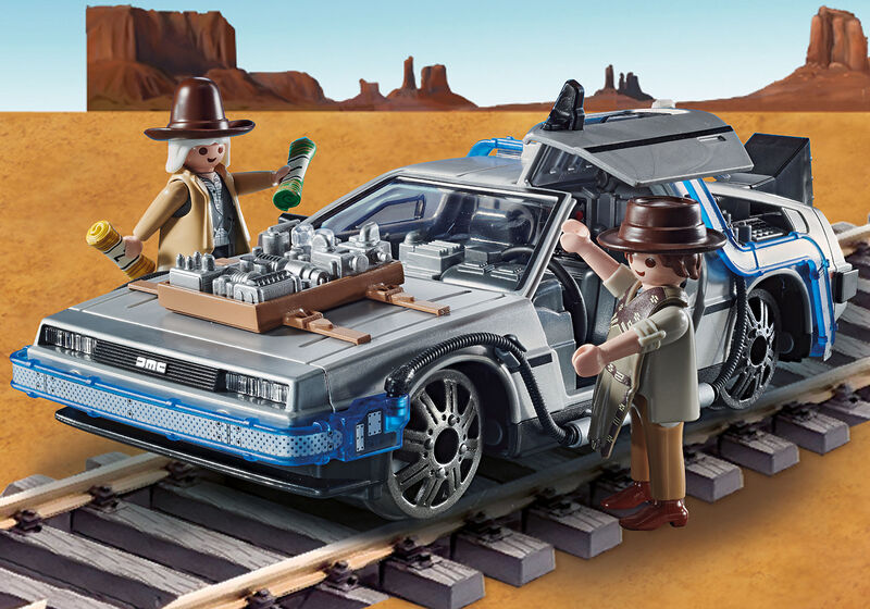 playmobil back to the future DeLorean 1885