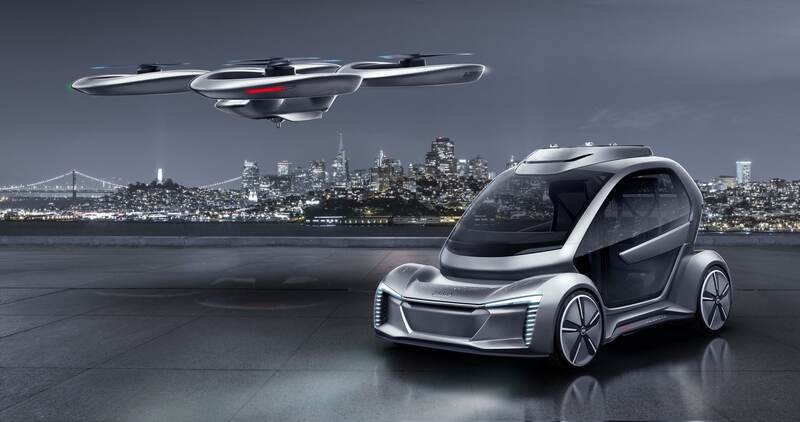 Audi Pop.Up Next flying Taxi