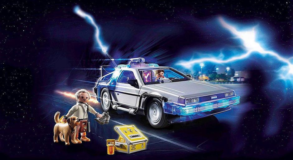 playmobil back to the future DeLorean