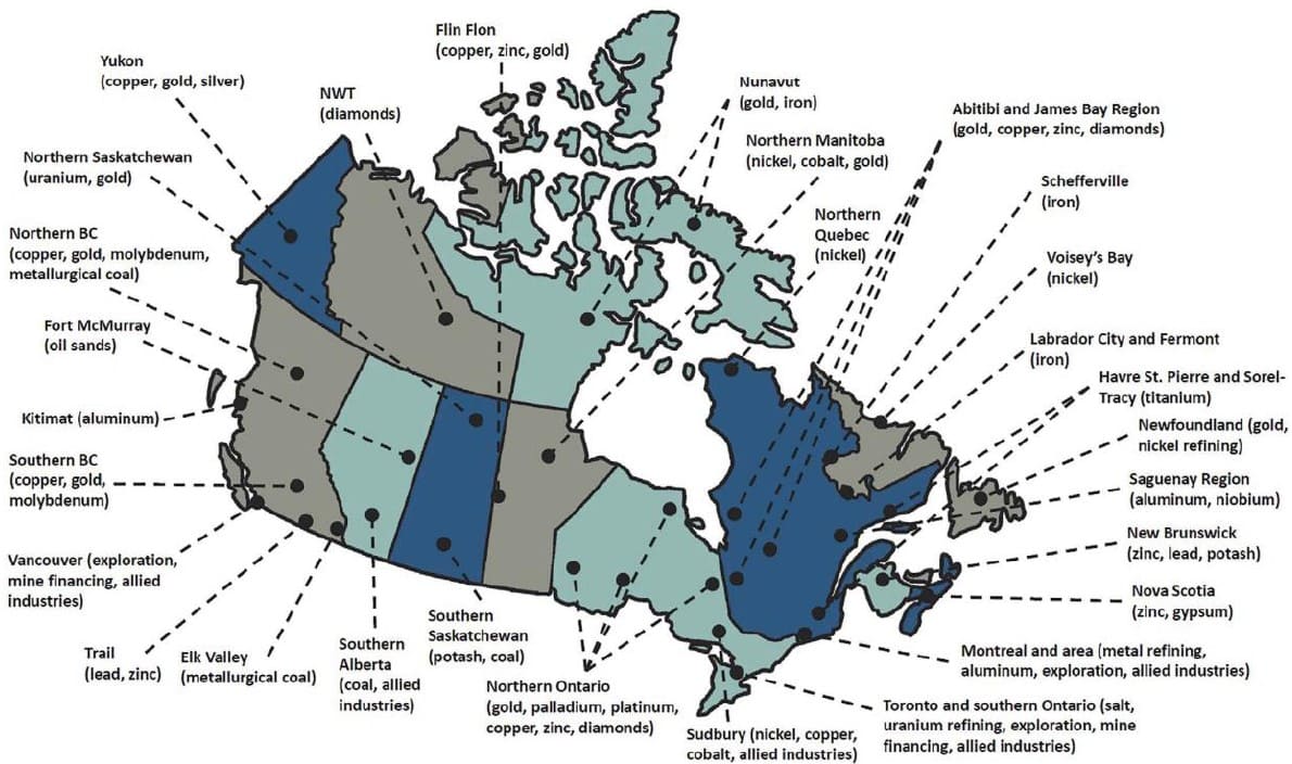 Canada's key minerals