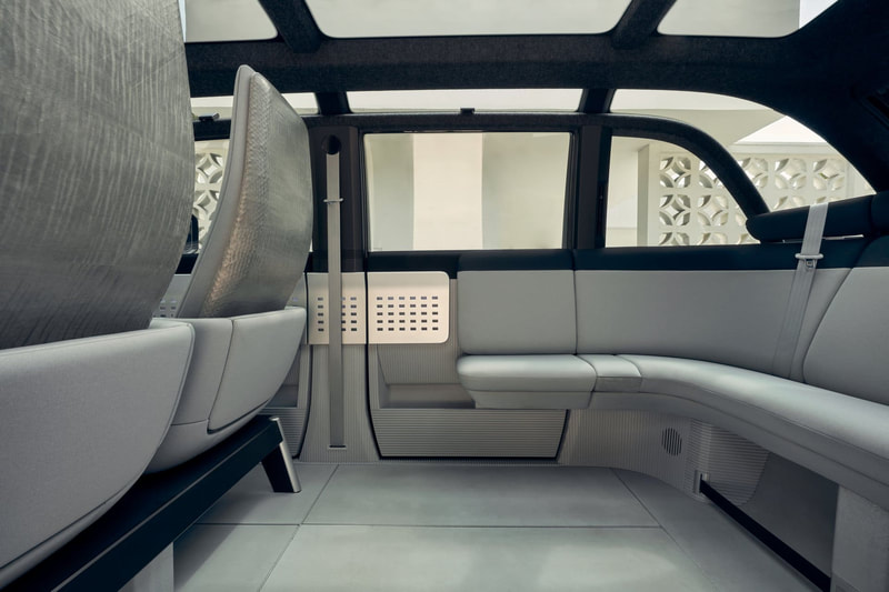 Canoo EV Van interior side