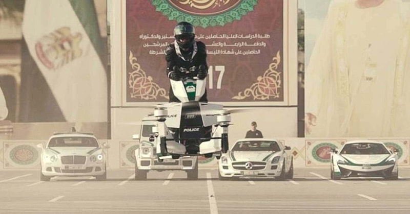 Dubai hoverbike