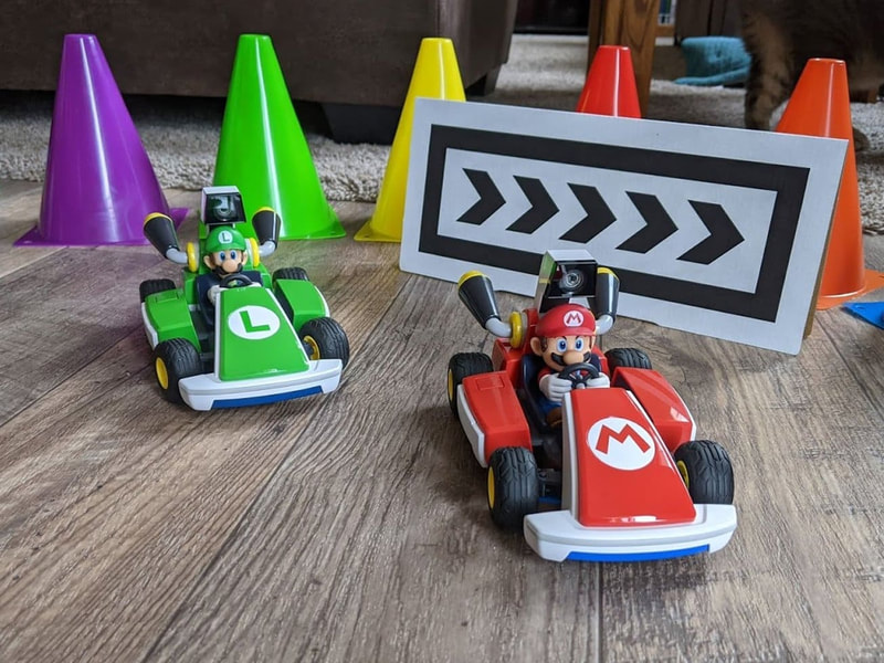 Mario Kart live cars