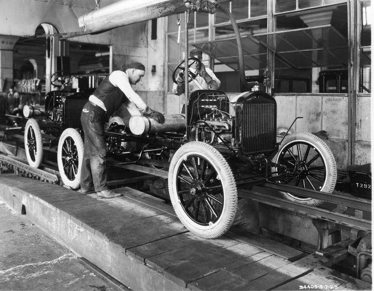 Ford assembly line - lower portion