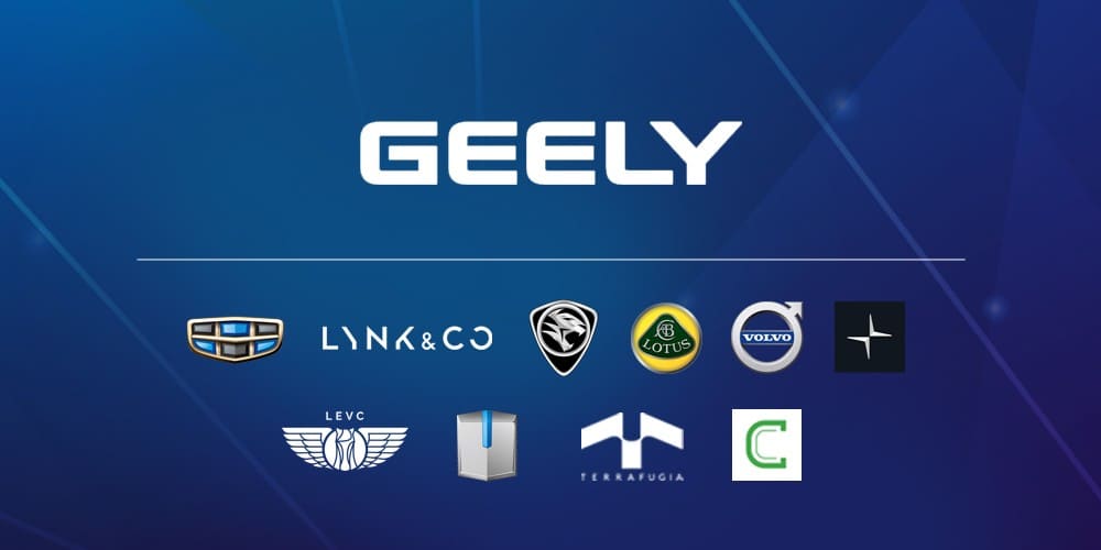 Geely vehicles
