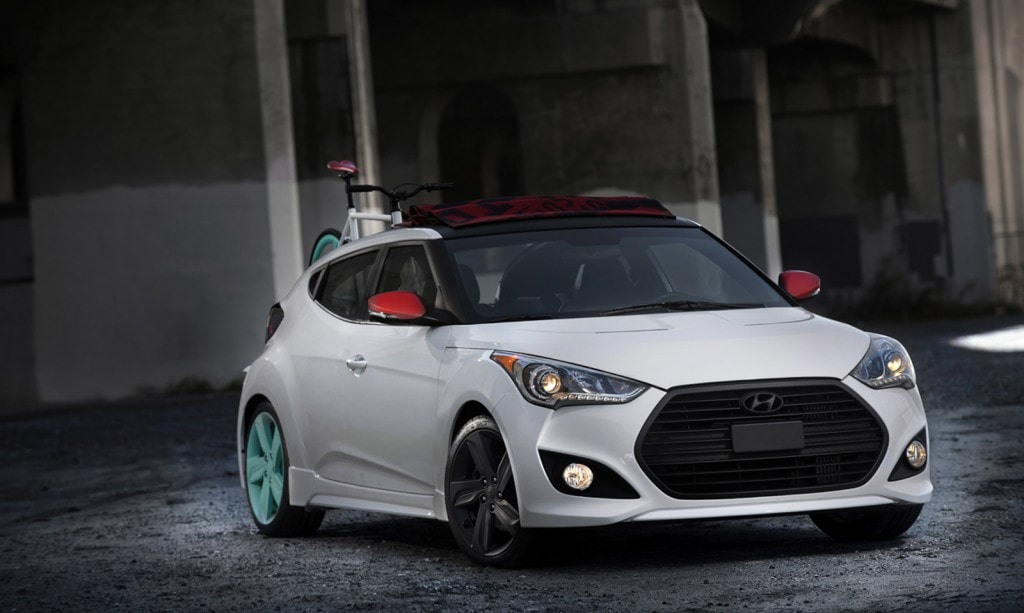 2012 Hyundai Veloster C3 Roll Top concept front