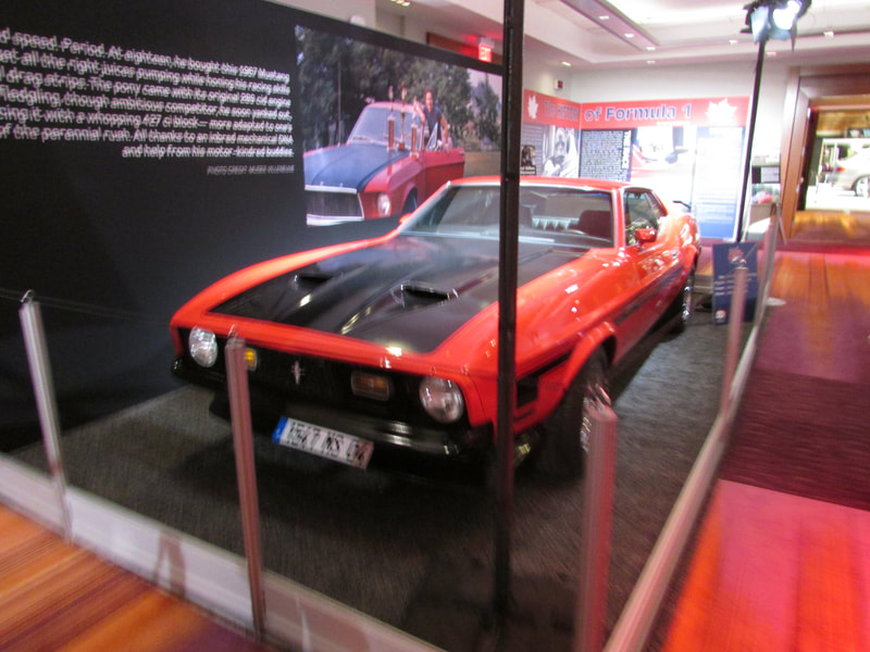 Gilles Villeneuve Mustang Mach 1