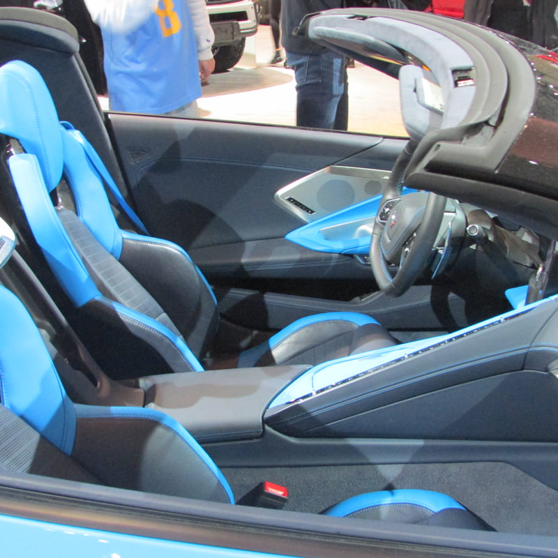 Chevrolet Corvette Stingray Convertible seats