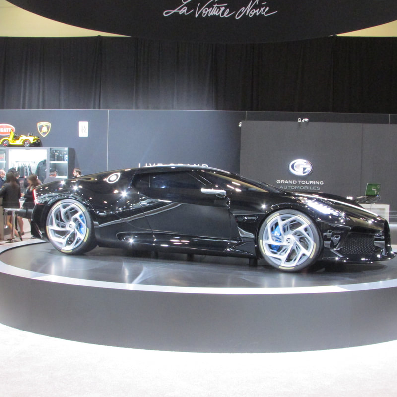 Bugatti La Voiture Noire side profile