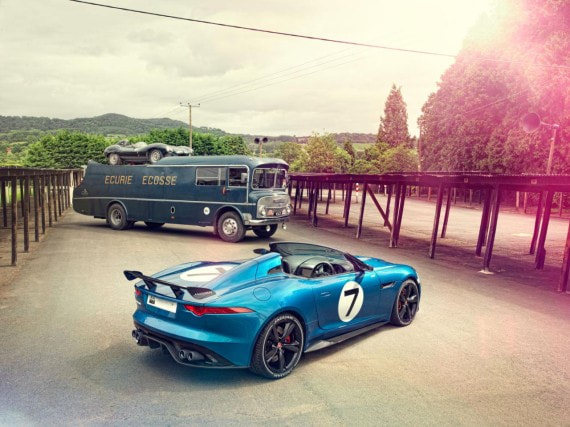 2013 Jaguar Project 7 concept rear