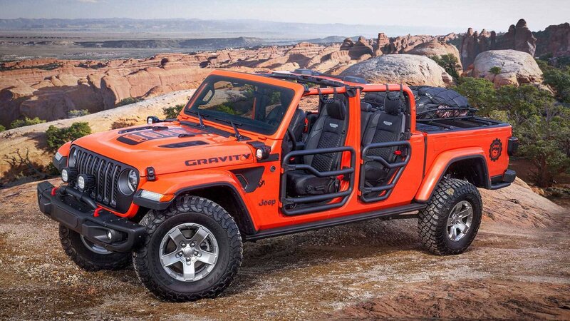 Jeep Gladiator Gravity concept front