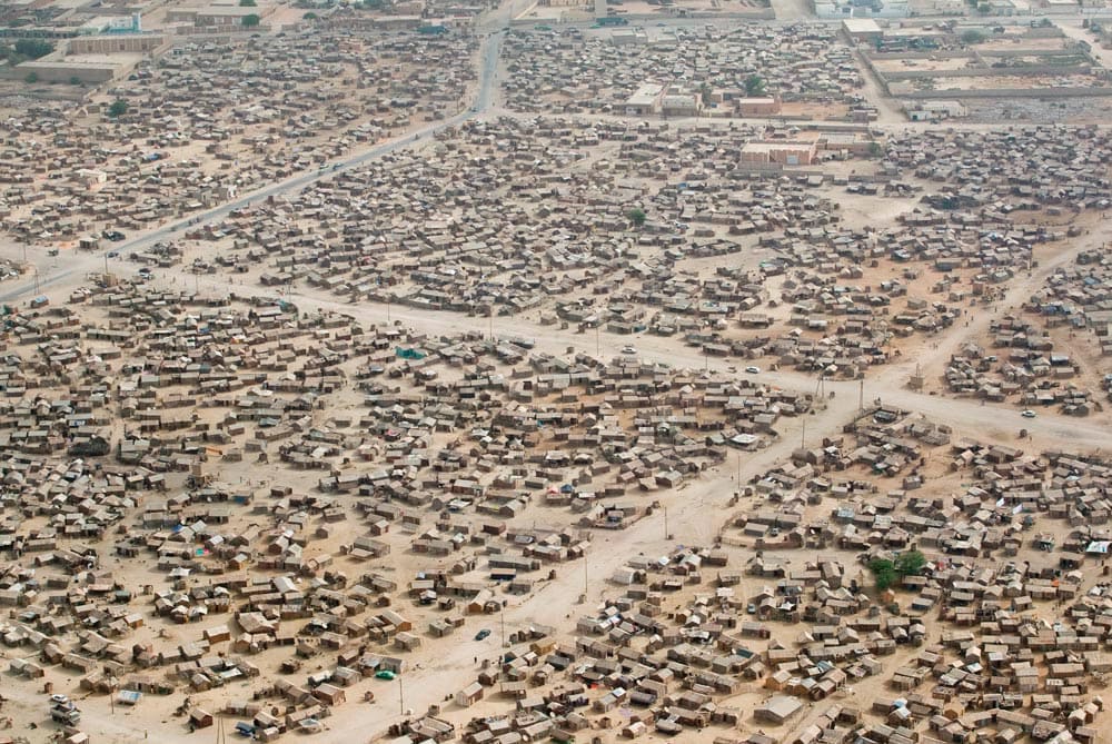 Suburban African sprawl