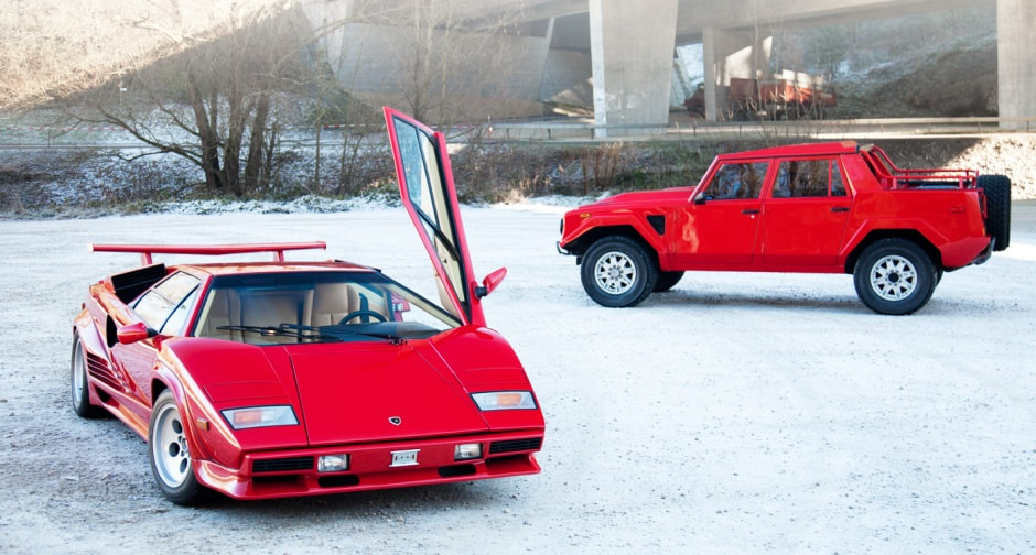 LM002 and Countach