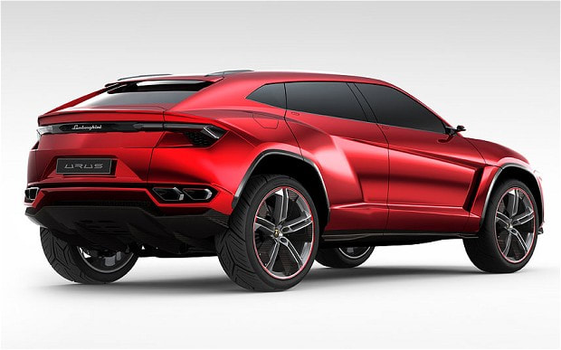 2012 Lamborghini Urus concept rear