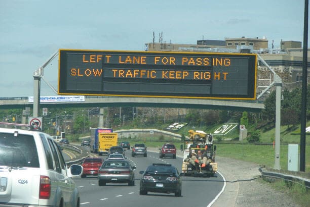 left lane purpose