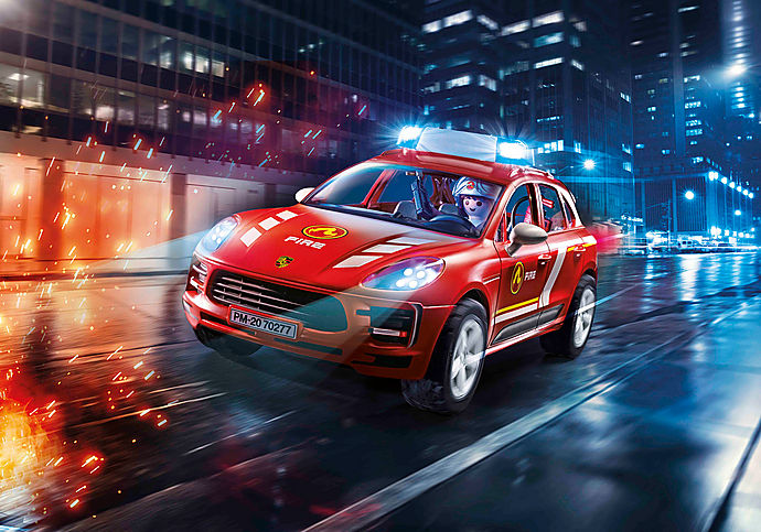 playmobil Porsche Macan S Fire Brigade