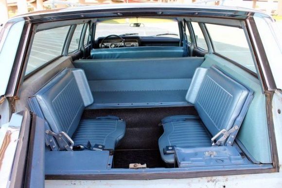 1970's wagon rear seating