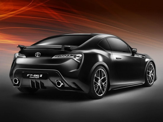 2011 Toyota FT 86 ii concept rear