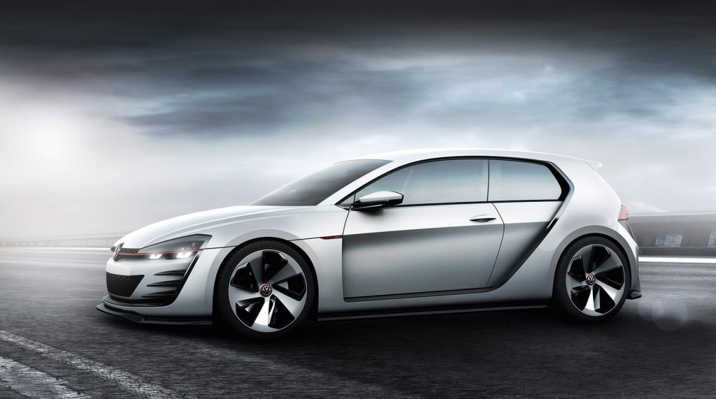 2013 Volkswagen Vision GTI Racing concept side
