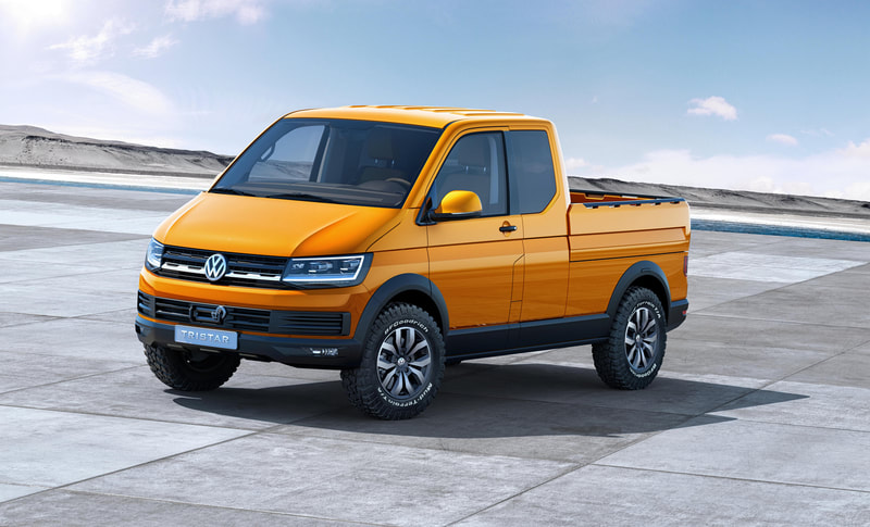2019 Volkswagen Tristar concept front