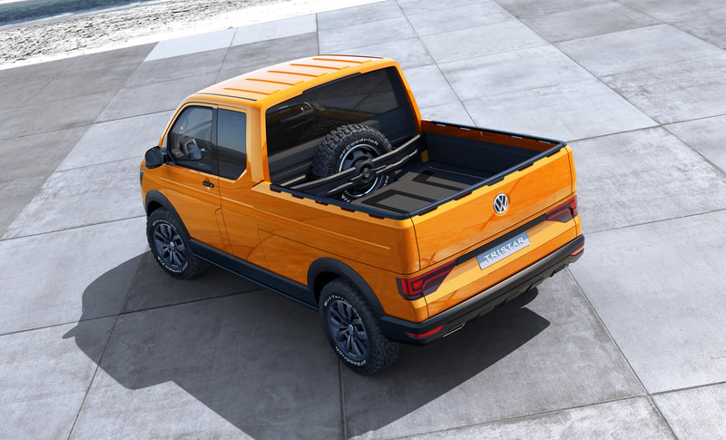 2019 Volkswagen Tristar concept rear